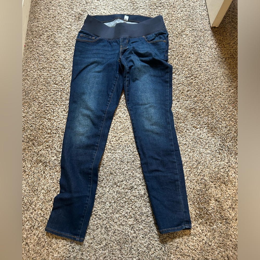 Old Navy Maternity Low Panel Skinny Jeans - NWOT